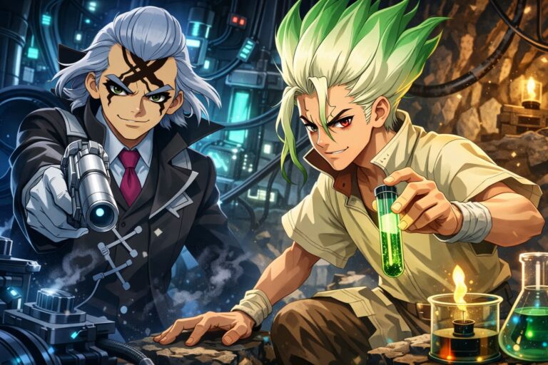 Dr. Xeno vs. Senku: A Deep Dive into the Science and Philosophies of Dr. Stone’s Greatest Minds