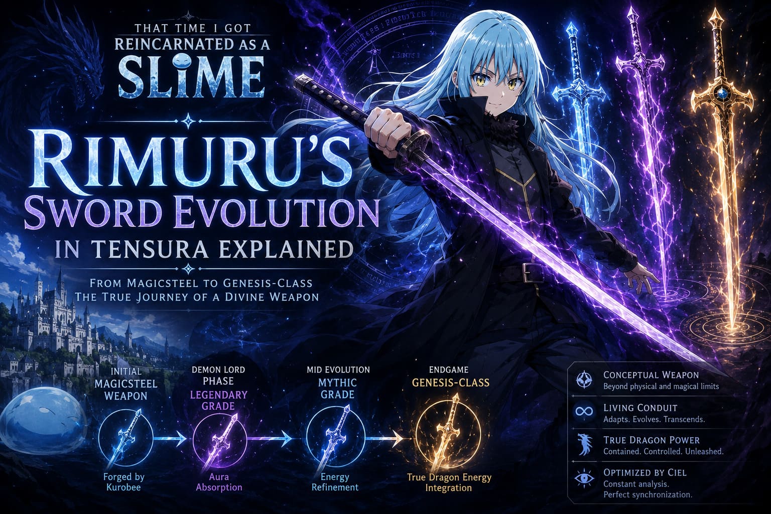 Rimuru’s Sword Evolution in Tensura Explained