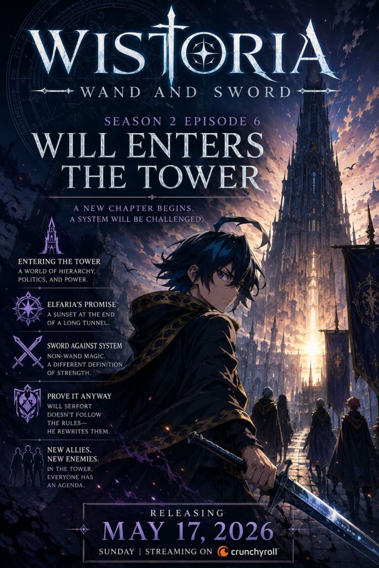 Wistoria Season 2 Episode 6: Will Enters the Tower