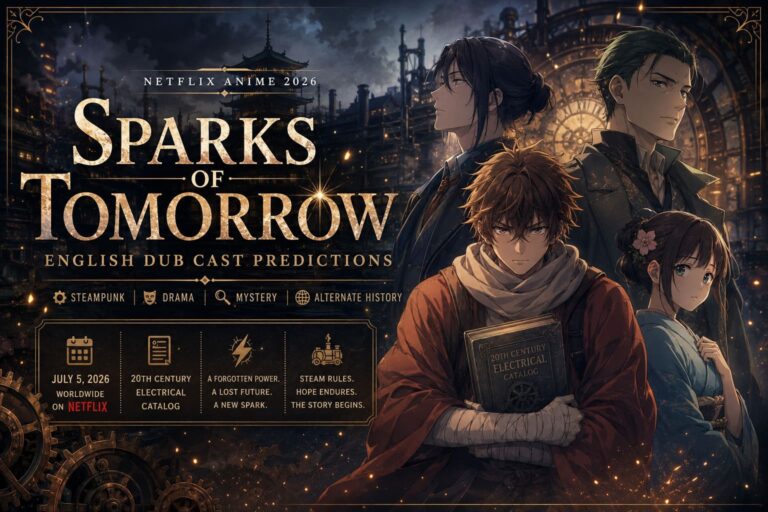 Sparks of Tomorrow English Dub Voice Actors: Cast Predictions, Release Dates, and Netflix Adaptation Rumors
