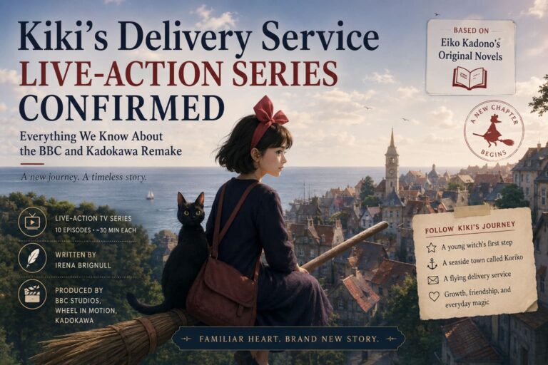 Kiki’s Delivery Service Live-Action Series Confirmed: Everything We Know About the BBC and Kadokawa Remake