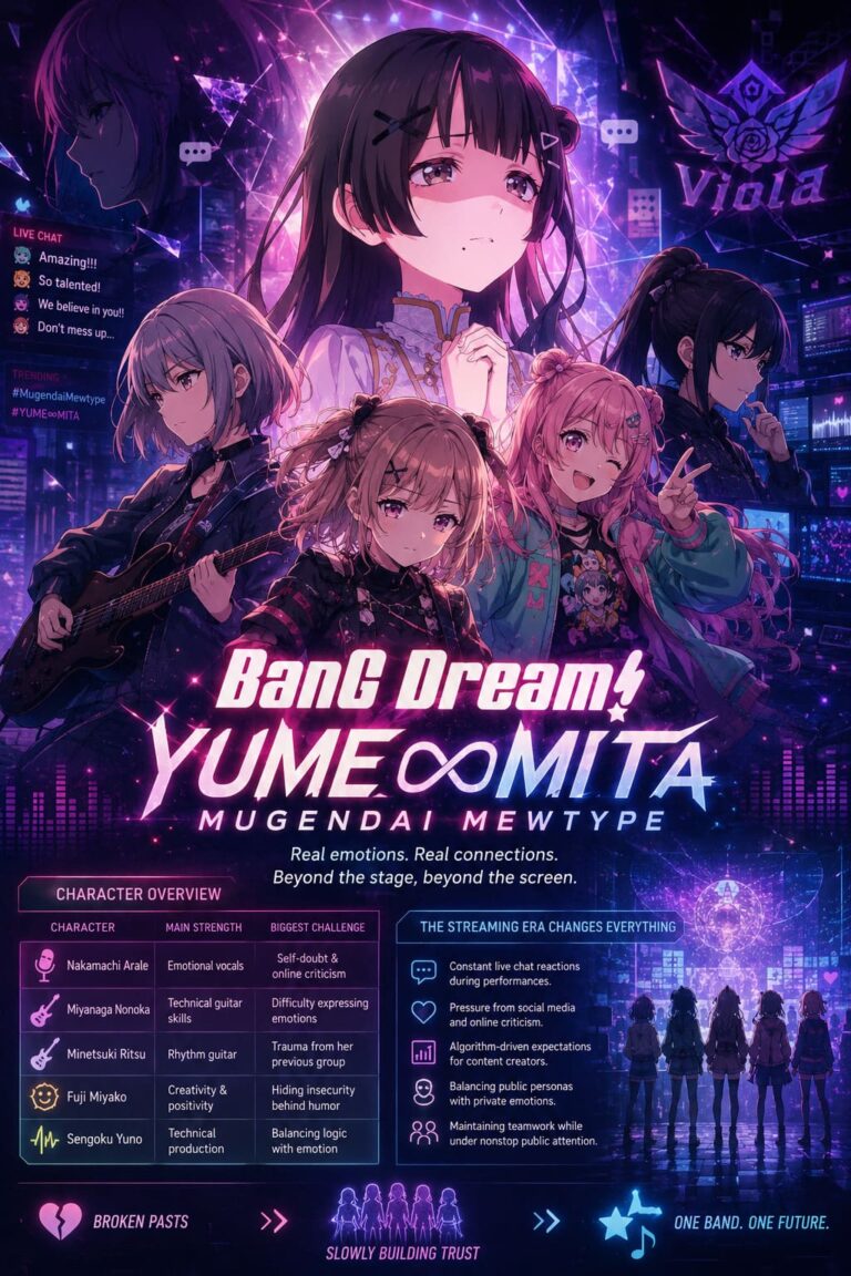 BanG Dream Yumemita Character Relationships: Mugendai Mewtype Deep Dive