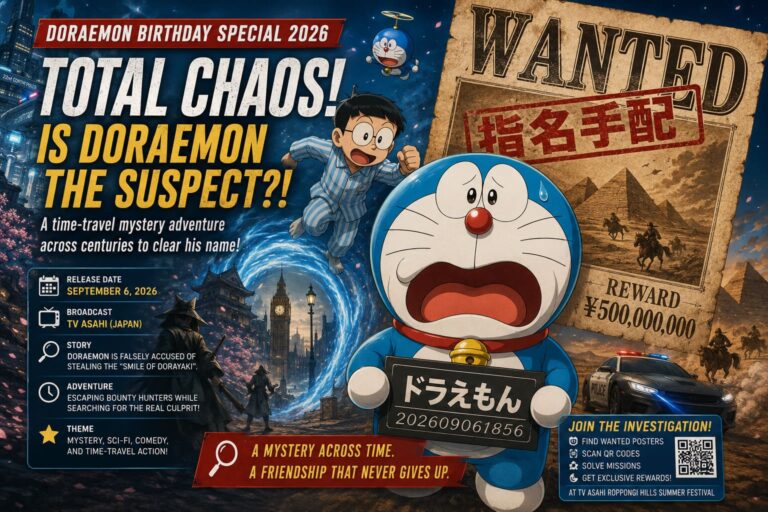 Doraemon Birthday Special 2026: Release Date, Wanted Poster Plot, and How to Watch the Epic Time-Travel Episode