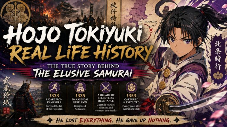 Hojo Tokiyuki Real Life History: The True Story Behind The Elusive Samurai