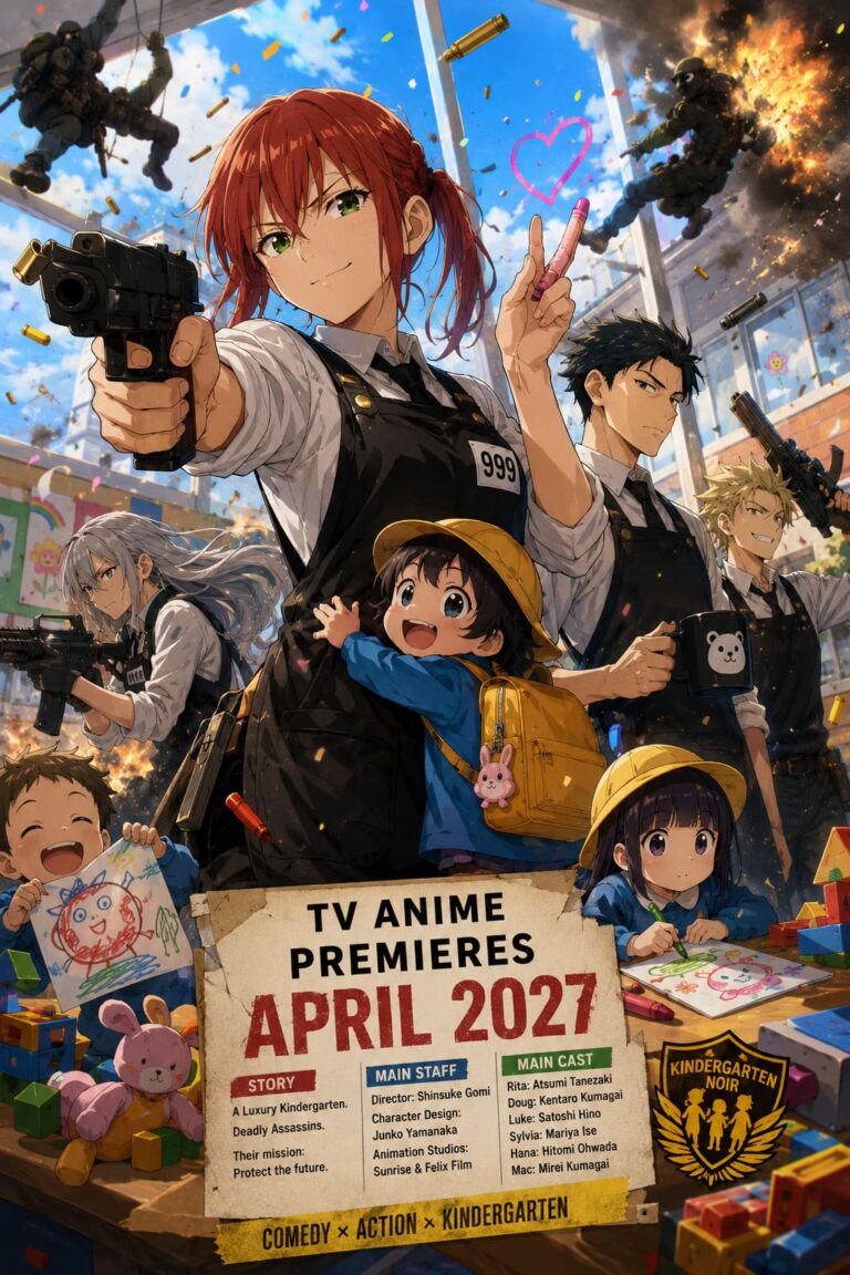 Kindergarten Wars Anime Release Date 2027: Trailer, Cast, Studio, and Manga Updates