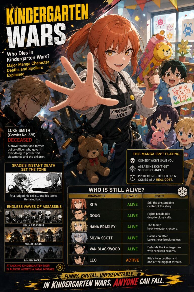 Who Dies in Kindergarten Wars? Major Manga Character Deaths and Spoilers Explained