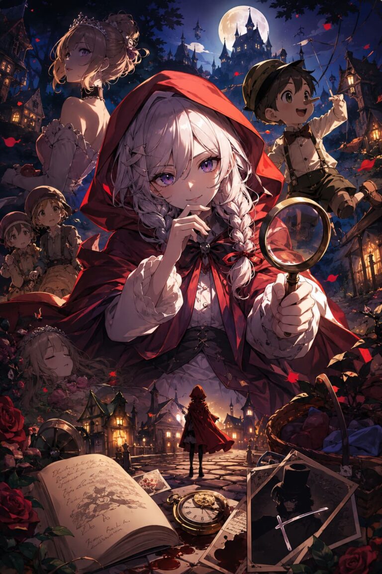 Red Riding Hood A Detective Story Anime Announced For 2027 Release Window, Cast, Studio, and Netflix Connection Revealed